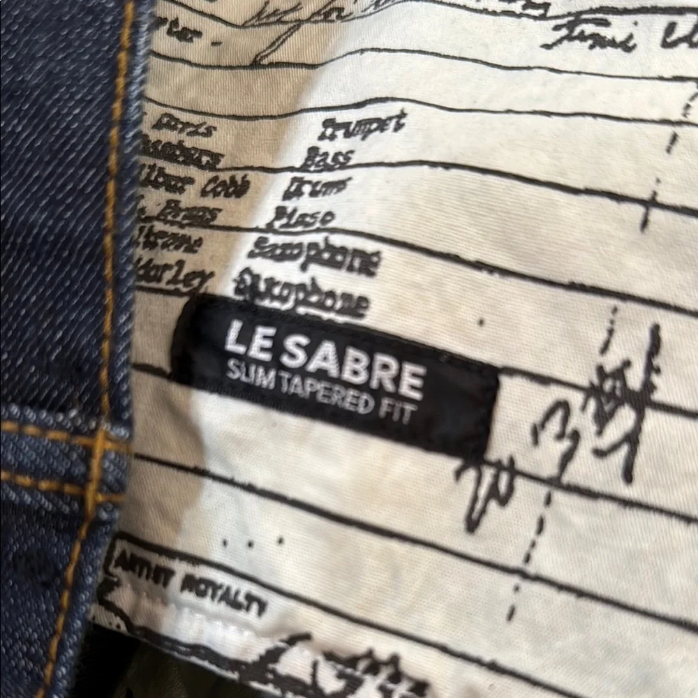 PRPS Le Sabre Slim Tailored Fit Jeans Vintage Appeal NEW